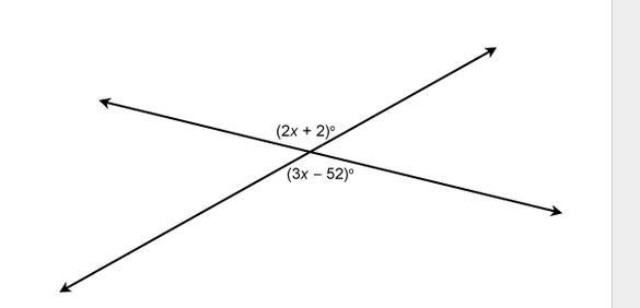 What is the value of x? Enter your answer in the box. x =-example-1