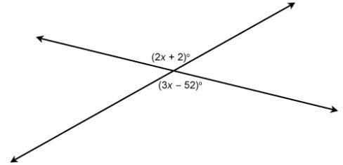 Pls help What is the value of x? Enter your answer in the box. x =-example-1