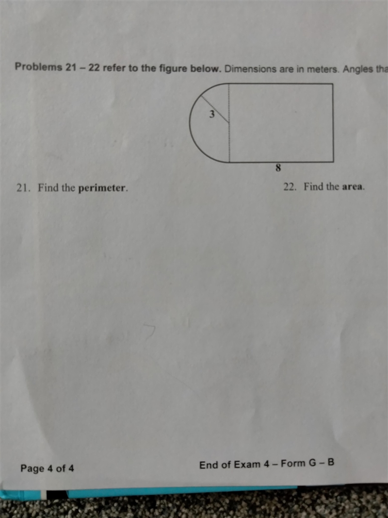 Find perimeter and area-example-1