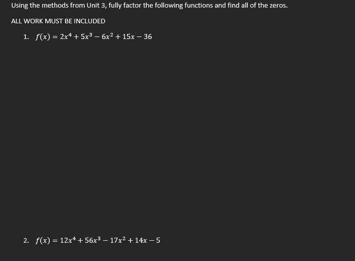 () = 2^4 + 5^3 − 6^2 + 15 − 36 With All steps and work. Please help me. I been working-example-1