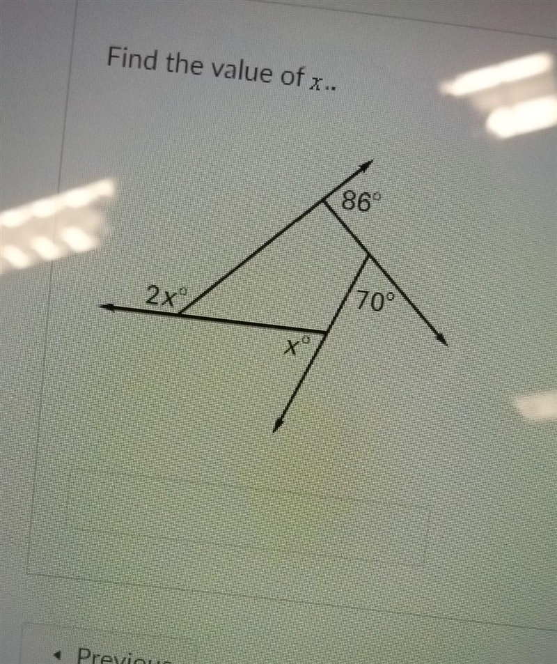 Find the value of x ​-example-1