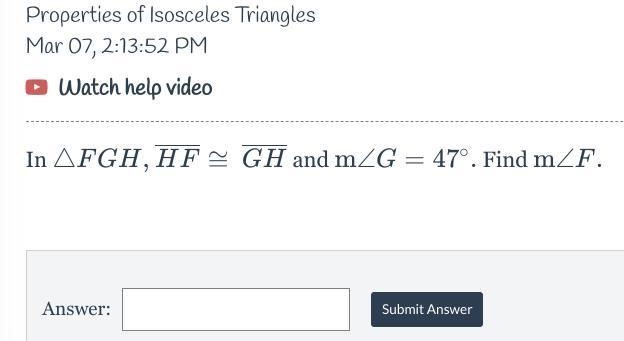 PLEASE HURRY!!! find the measure of F-example-1