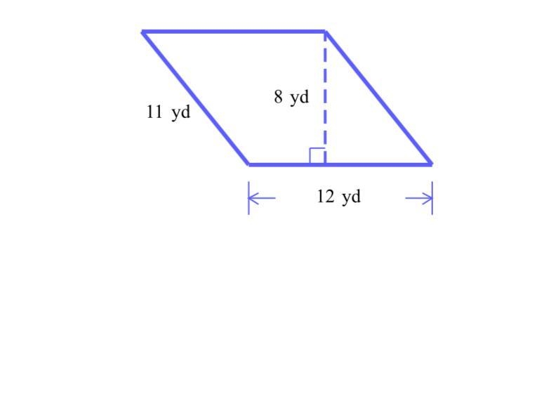 Find the area of a parallelogram please help-example-1