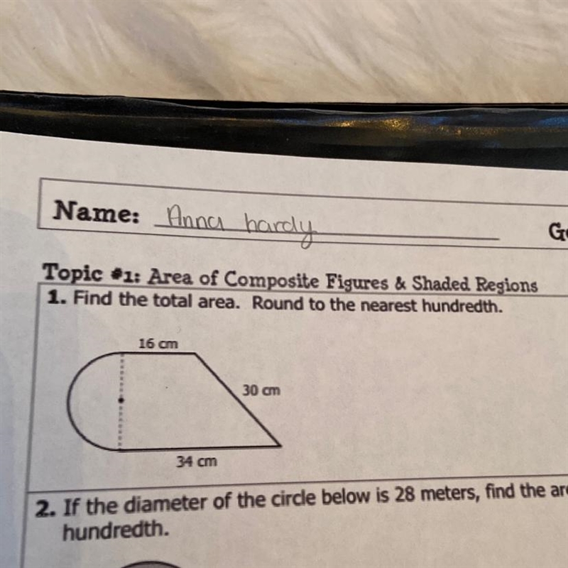 1. Find the total area. Round to the nearest hundredth.-example-1