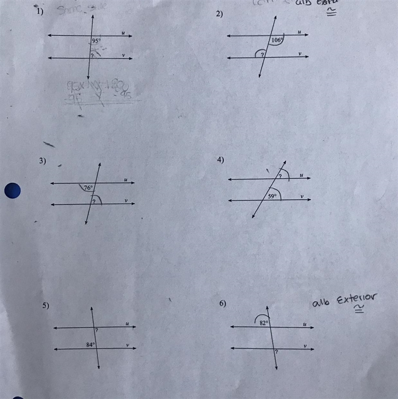 Can anyone help me with geometry proving parallel lines? 1-6-example-1