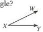 Which of the following is not a correct way to label the following angle? → x ↑w ↓y-example-1