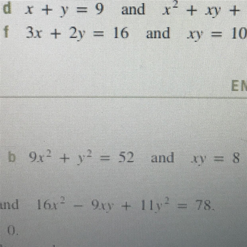 Solve B) simultaneously please-example-1