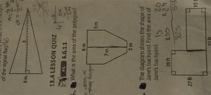 What is the area of the polygon?-example-1