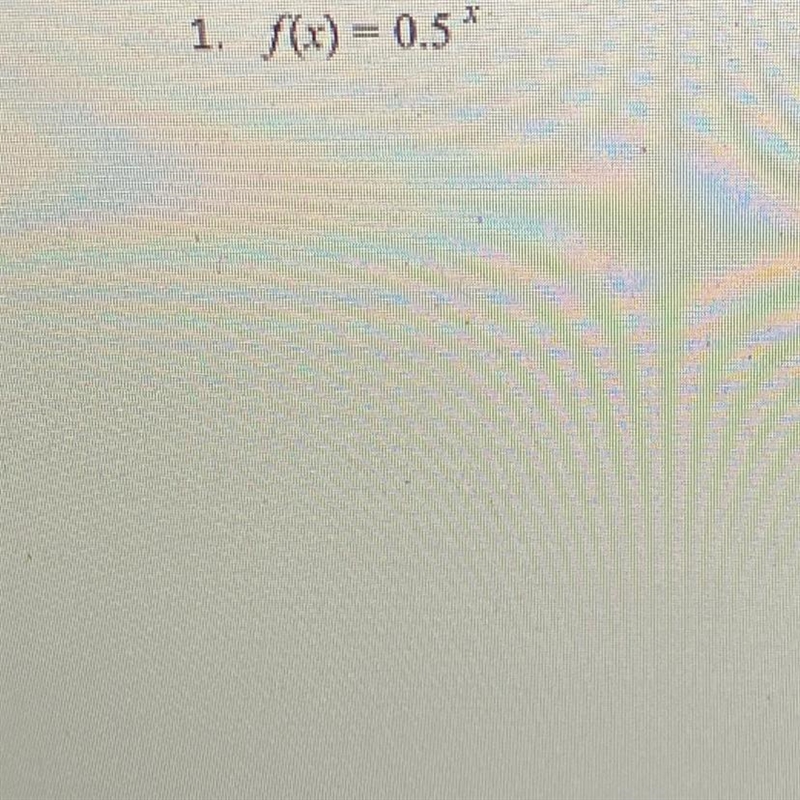 Tell whether it shows growth or decay and graph by using a table of values-example-1