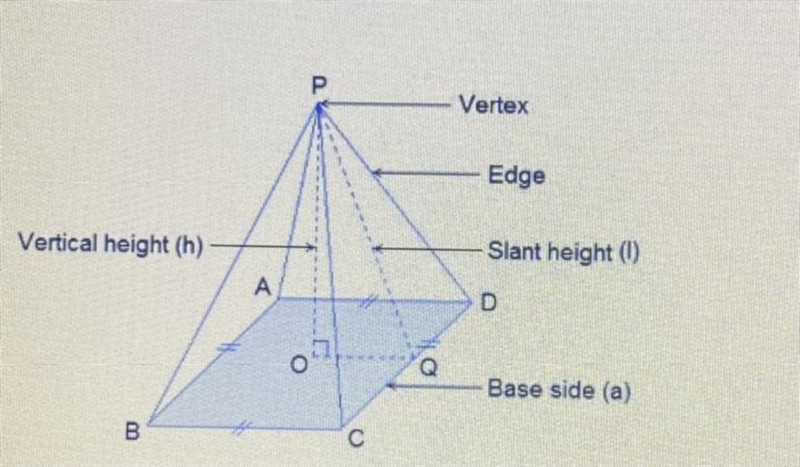 In the square pyramid below, line segment AB is parallel to line segment ___.-example-1