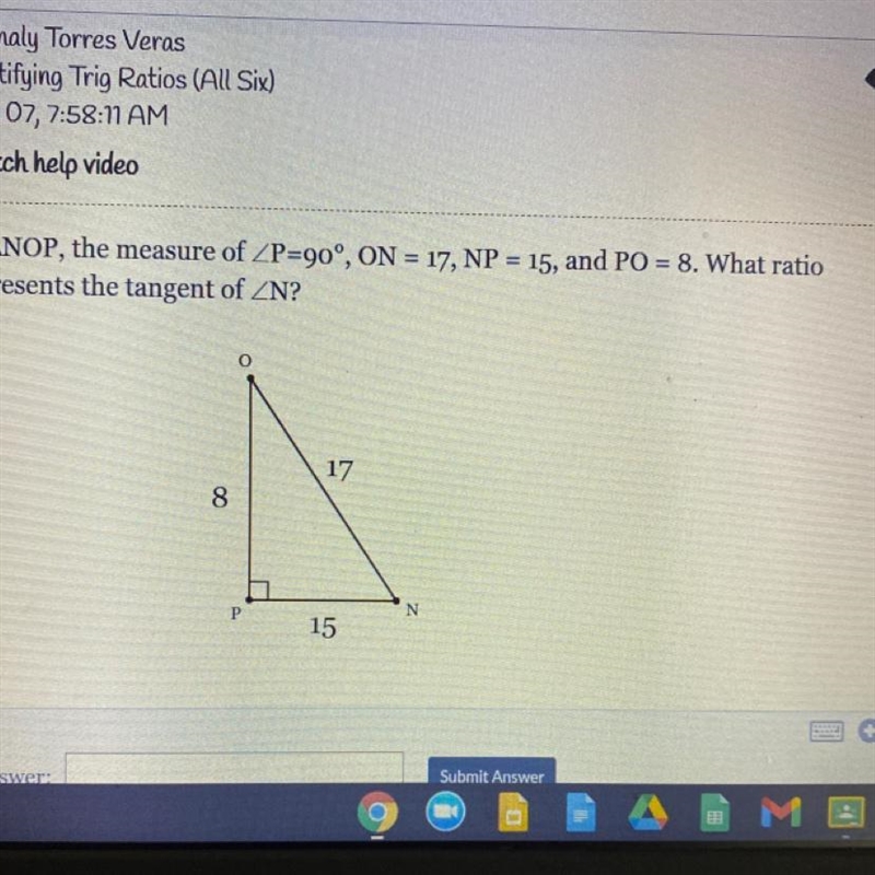 In NOP, the measure of-example-1