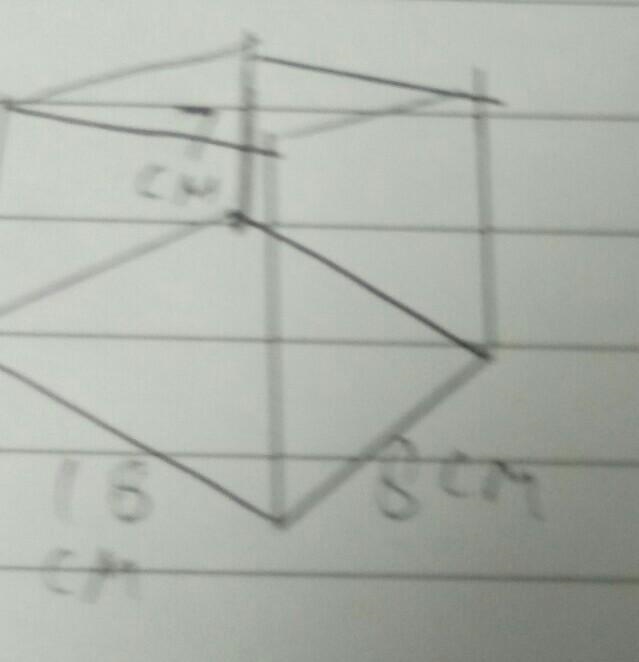 The surface area of ​​the block is​-example-1