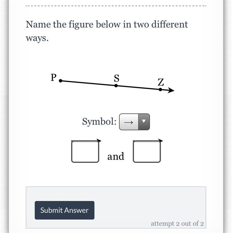 Name the figure below in two different ways.-example-1