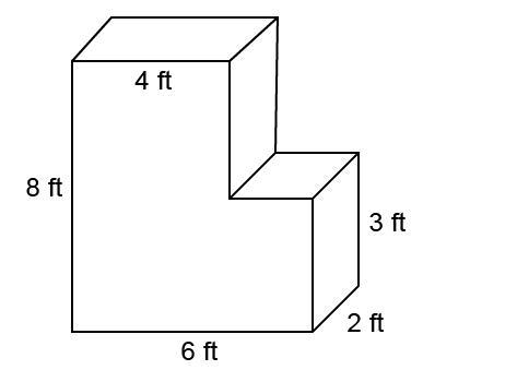 Pls help me What is the volume of the figure?-example-1