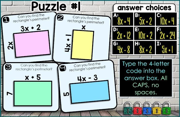 Can you find the perimeter of each rectangle and type the correct code? Please remember-example-1