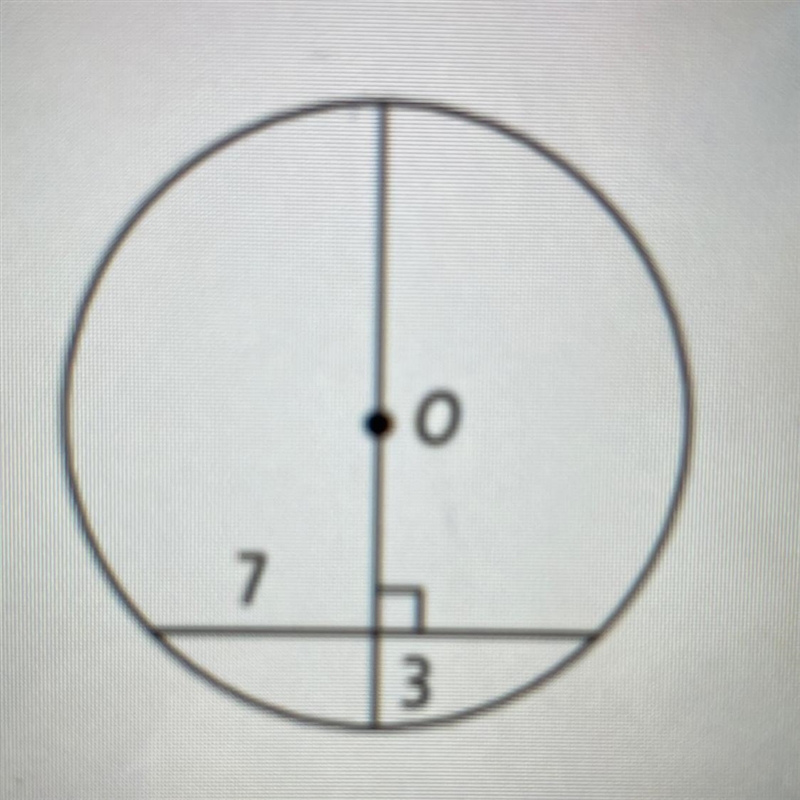 Find the length of the diameter of circle 0-example-1