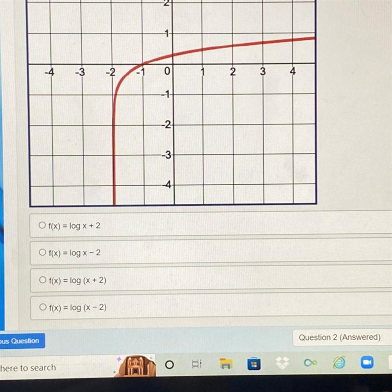 PLEASE HELP QUICKLY!!! choose the function to match the graph-example-1