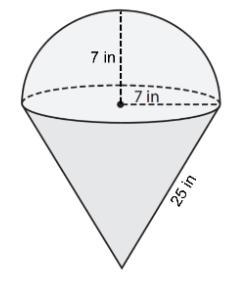 Calculate the surface area of the composite figure-example-1