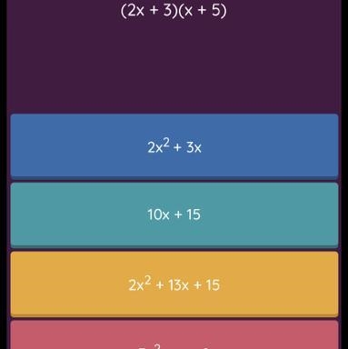 Help me pls (2x+3) (x+5)-example-1