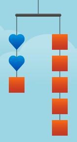 If the red squares =4 what does the heart have to equal so the hanger balance-example-1