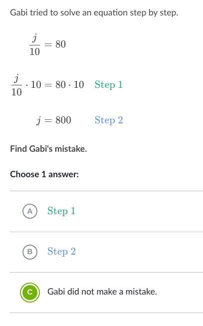 Please double-check my answer! Khan-example-1