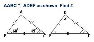 I need help to find x and could you explain it also please-example-1