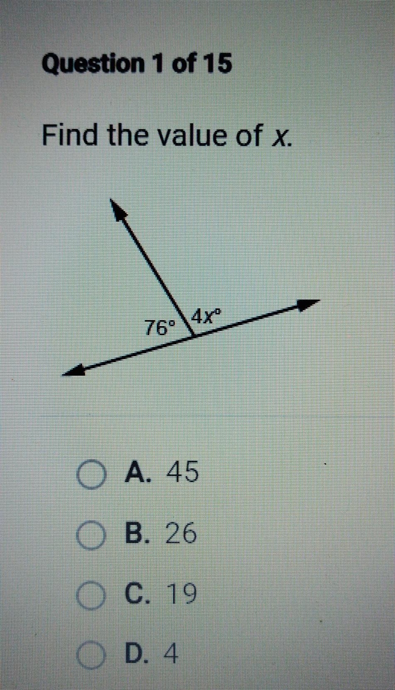 Find the value of x. ​-example-1