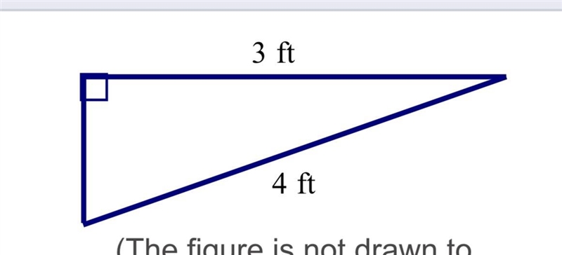 What is the length of the unknown leg of the right​ triangle? The length of the unknown-example-1