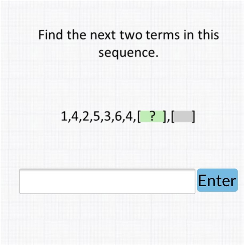 Find the next two terms in the sequencej-example-1