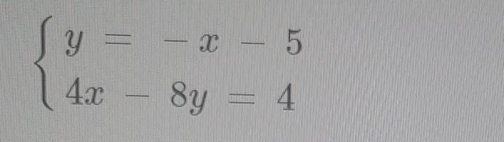 is the order pair (10, -15) a solution to the following system? yes or no? provide-example-1