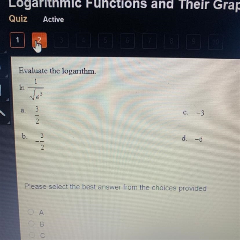 Evaluate the logarithm-example-1