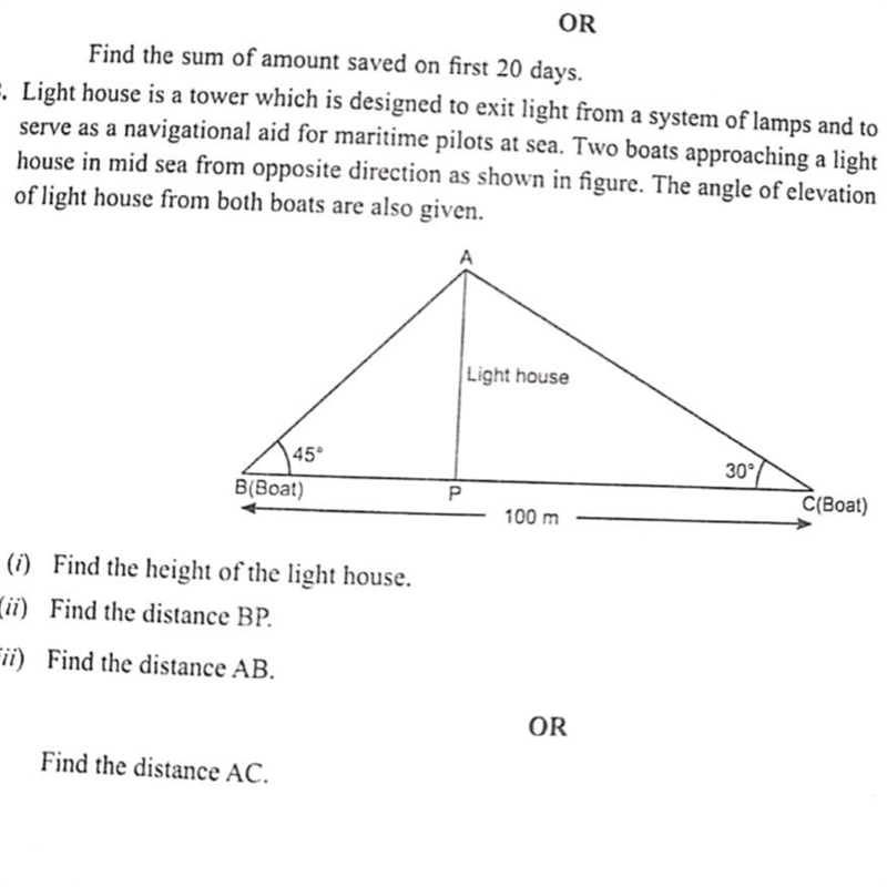 38. Light house is a tower which is designed to exit light from a system of lamps-example-1