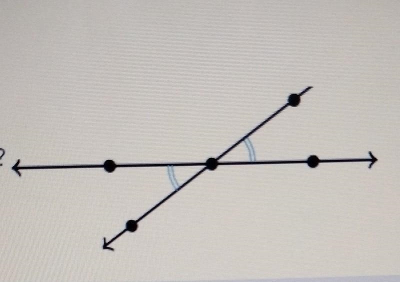 What kind of angle pairs are these? A. Obtuse B. Acute C. Vertical D. None of these-example-1