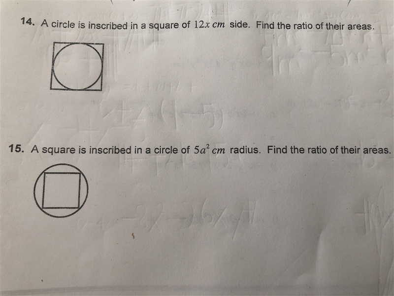 Can someone please help me with The Questions #14 and #15 of The Operations On The-example-1