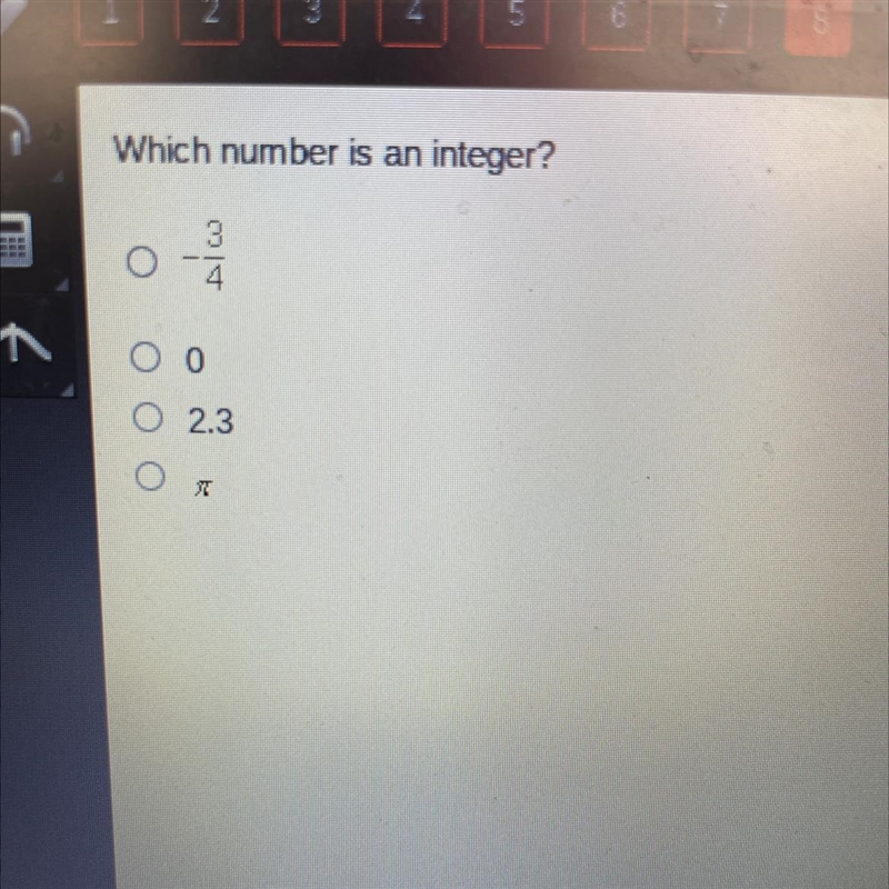 Which number is an integer?-example-1