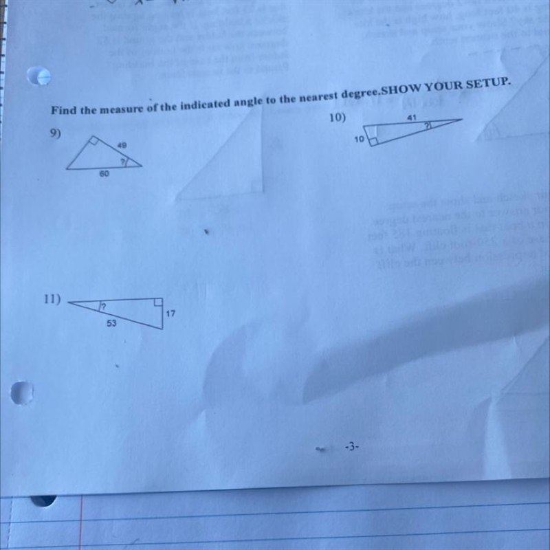 Find the measure of the indicated angle to the nearest degree. GIVE EXPLANATION PLEASE-example-1