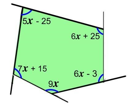 Work out the value of x.-example-1