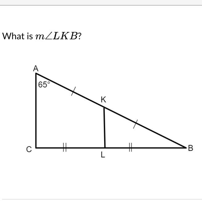 What is mZLKB? A 65° K # # B L-example-1