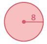 Question Find the area and the circumference of the circle. Round your answers to-example-1