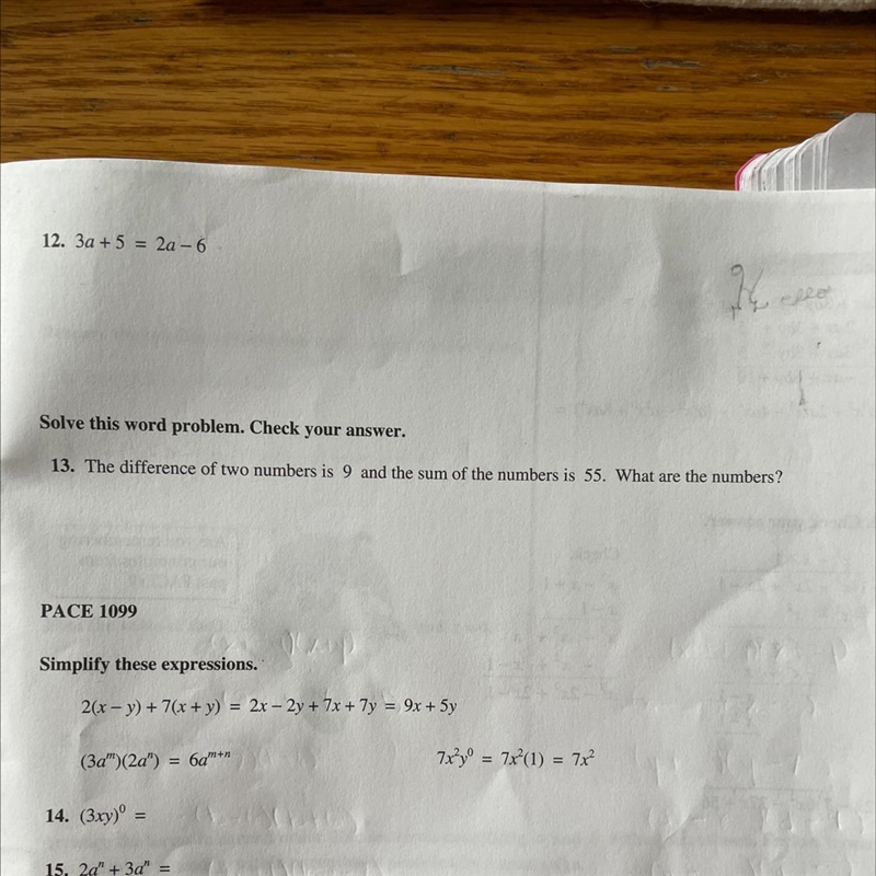 I n Ed help with 12 and13-example-1