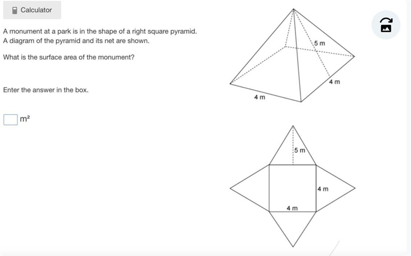 WHAT IS THE AREA OF THE TRIANGLE???-example-1