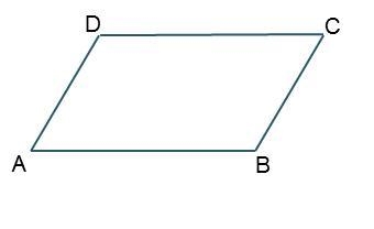 Given: ABCD is a parallelogram. Prove: ∠A ≅ ∠C and ∠B ≅ ∠D Parallelogram A B C D is-example-1