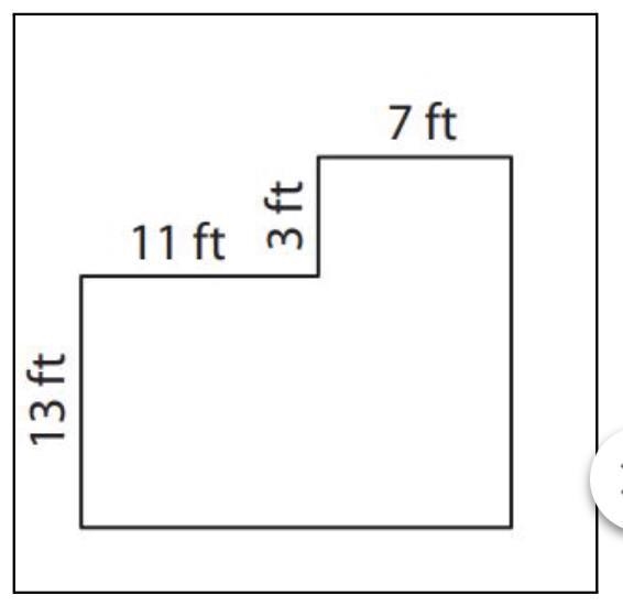 Calculate the perimeter of the shape below. Show your work,-example-1