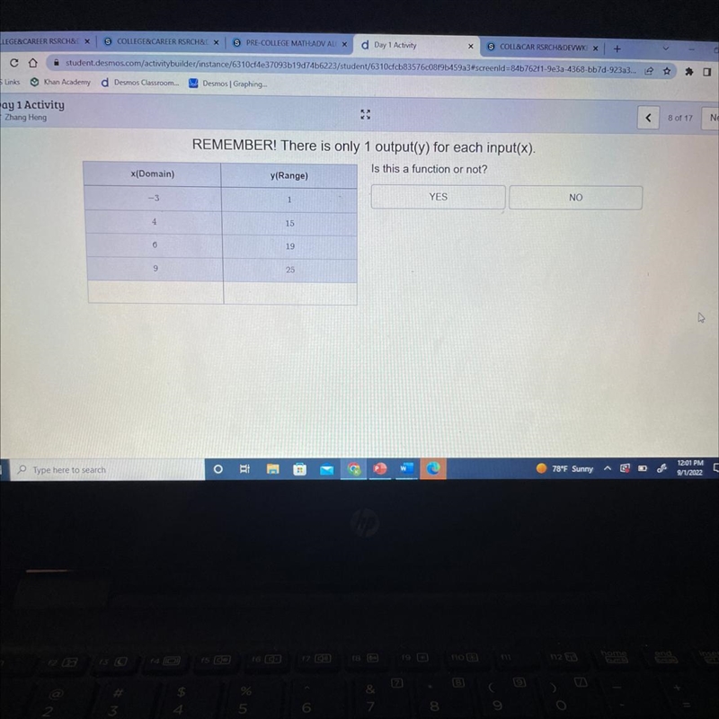 Is this a function or not-example-1