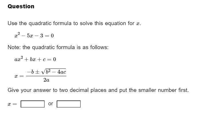 Solve the equation for x pls-example-1