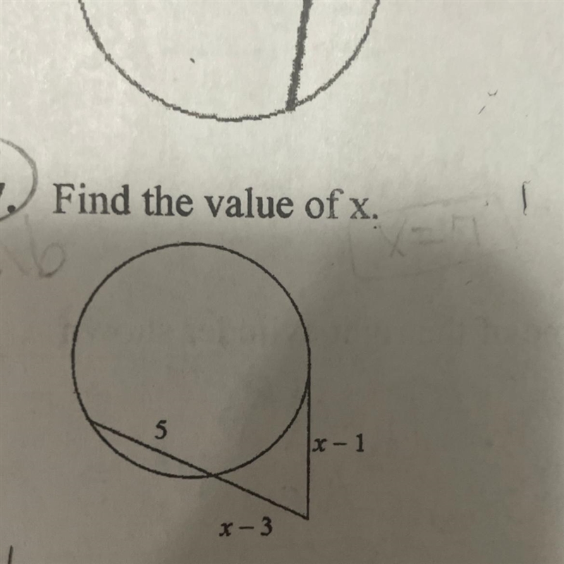 Find the value of x.-example-1