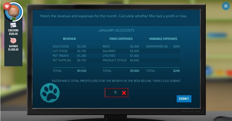 What is the profit/loss.-example-1