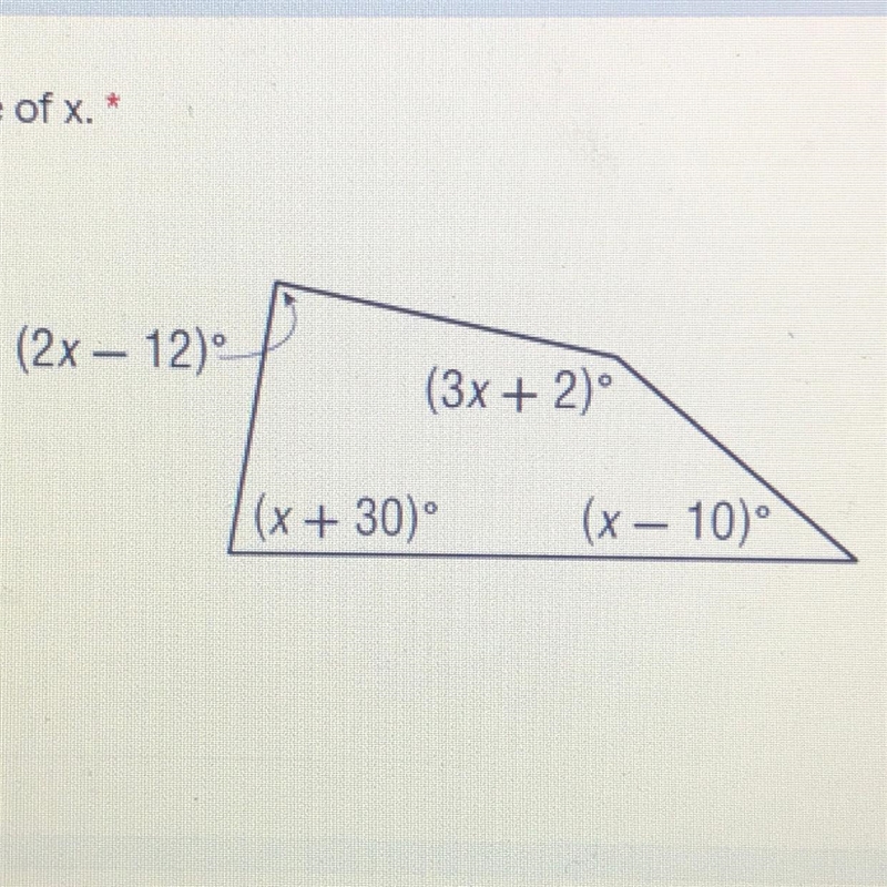 Find the value of x. Help!-example-1