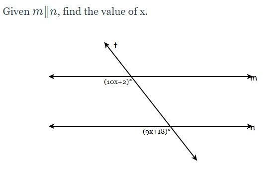 Please help find the value of x!!-example-1