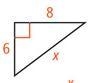 Solve for x on each of these questions please!-example-1